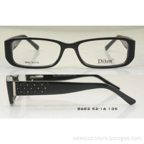 Narrow Oval Shaped Glasses Frames , Acetate Optical Eyeglas